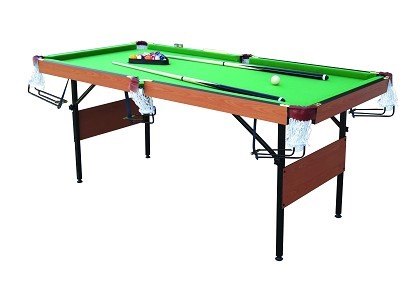 שולחן סנוקר 6 פיט עם מסילות לכדורים 91305 חצי מקצועי מבית CITYSPORT