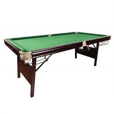 שולחן סנוקר איכותי מתקפל 486884 מעץ מלא Superleague Diamond 6 פיט סופרליג