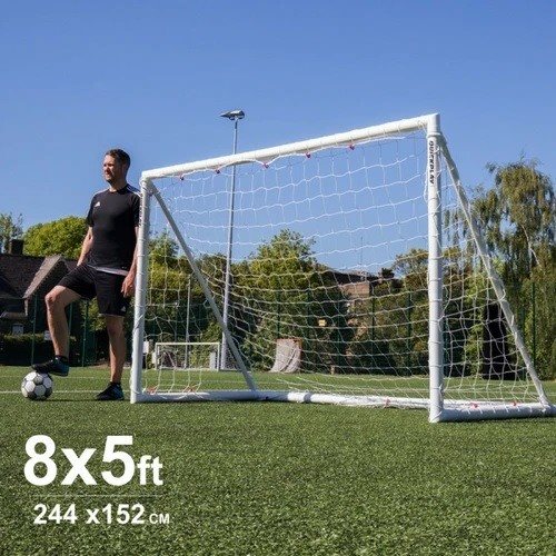 שער כדורגל בגודל 2.4/1.5 ס"מ 313045 סדרה Q-FOLD PVC מבית QUICKPLAY