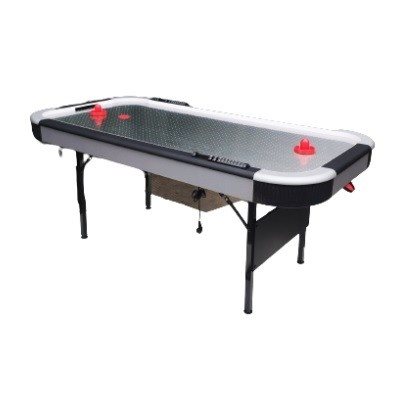 שולחן הוקי אוויר אלומיניום 6 פיט 100760 עם רגליים מתקפלות