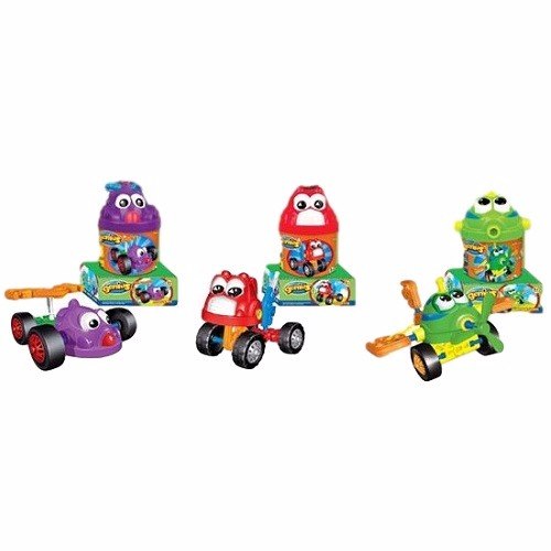 משחק עם כל מני חלקים להרכבת 3 כלי תחבורה מבית CITYSPORT