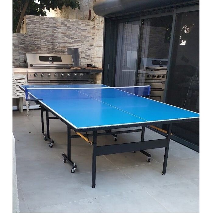 שולחן טניס חוץ פלטת אלומיניום 6 מ"מ עמיד לתנאי חוץ 101976 מבית CITYSPORT