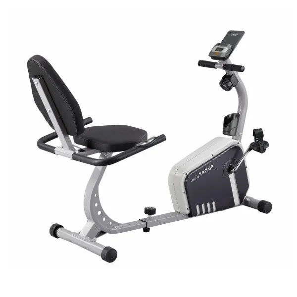 אופני כושר עם משענת 242350 דגם 989 מבית TRITUR אחריות לכל החיים לשלדה מחשב ומייסבים