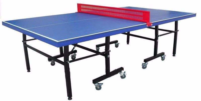 שולחן טניס חוץ מתקפל פלטת SMC איכותית כולל רשת ברזל קבוע מבית CITYSPORT 23444