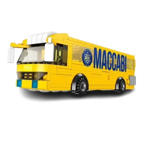 האוטובוס הרשמי של מועדון כדורגל מכבי תל אביב 250028 לילדים מגיל 6+