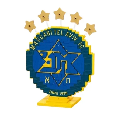 הסמל הרשמי של מועדון כדורגל מכבי תל אביב 250031 לילדים מגיל 6+