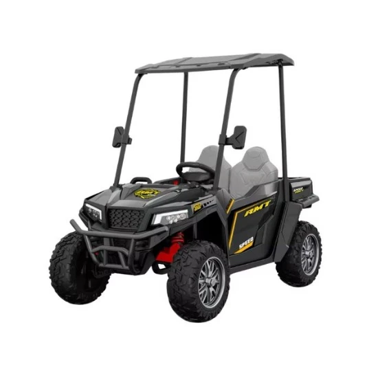 באגי ממונע לילדים 250891 בעוצמה 24V עם גלגלי גומי, ארגז אחסון וגגון נשלף