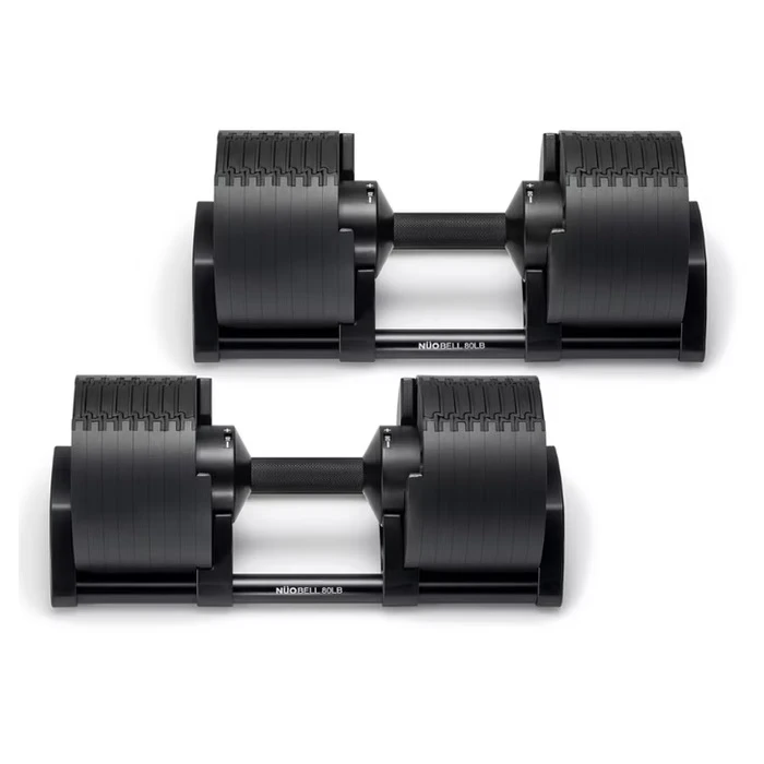 משקולת אוניברסלית 251042 מתכווננות עד 32 ק"ג (מקורי) NÜOBELL® BLACK MATTE