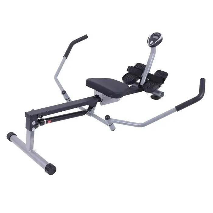 מכשיר חתירה 242984 כולל 12 דרגות התנגדות צג עם נתוני אימון ומושב מתכוונן מבית CITYSPORT