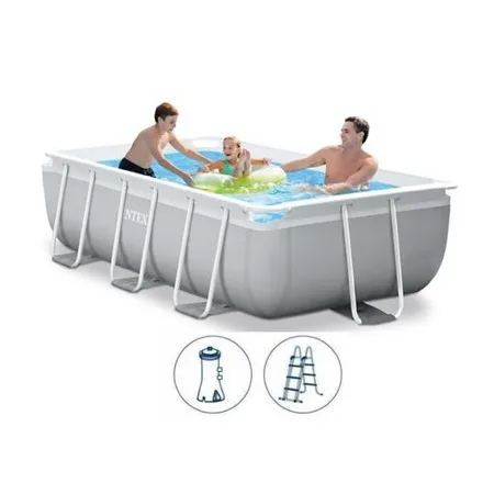 בריכה אולטרה מלבנית 26784 בגודל 300/175/80 ס"מ מבית INTEX