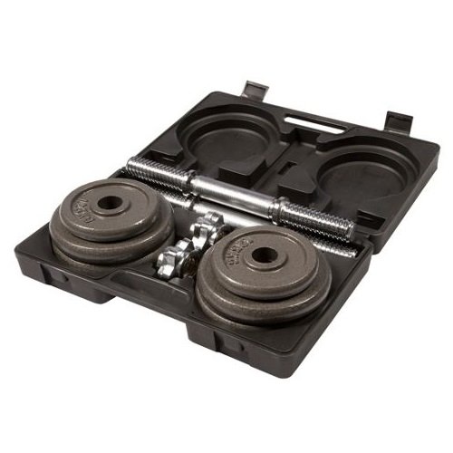 סט משקולות 15 ק"ג במזוודה מבית CITYSPORT