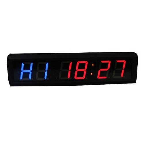 שעון קרוספיט ואימונים בגודל 37.5 ס"מ כולל טיימר וסטופר וכולל שלט צג לד מקצועי 44011 מבית CITYSPORT
