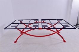 שולחן טניס (פינג פונג) חוץ משקל 130 ק"ג פלטת SMC לבתי ספר ופארקים מבית CITYSPORT