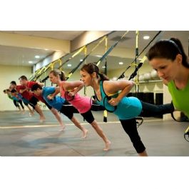 רצועות אימון מקבילות TRX מאסיביות המיועדות לאימון גוף פונקציונלי בבית ובחוץ