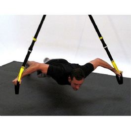רצועות אימון מקבילות TRX מאסיביות המיועדות לאימון גוף פונקציונלי בבית ובחוץ