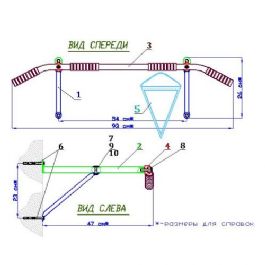 מתקן מתח לקיר GP032110 מבית CITYSPORT