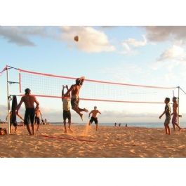 סט סימון מקצועי למגרש כדורעף חופים ופוצ’יוולי