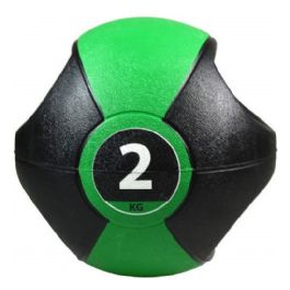 כדור כח עם ידיות 2 ק"ג גומי PURE