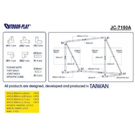 שער כדורגל משולש רגיל3