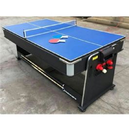 שולחן משולב סנוקר מקצועי 7 פיט עם 4 משחקים 470918 מבית CITYSPORT