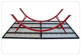 שולחן טניס חוץ מקצועי קבוע משקל 60 ק"ג פלטת SMC 419035 מבית CITYSPORT