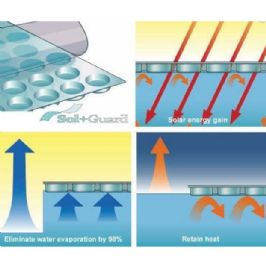 כיסוי סולארי 600 מיקרון 282093 לבריכה עגולה 4.88 מטר