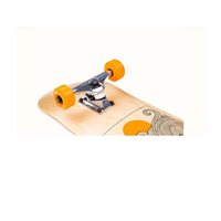 סקייטבורד קומפלט Alameda Tangarine wave מבית Retrospec קליפורניה