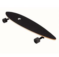 סקייט לונגבורד קלאסי 41 אינצ' Zed Pintail Black pipeline מבית Retrospec קליפורניה