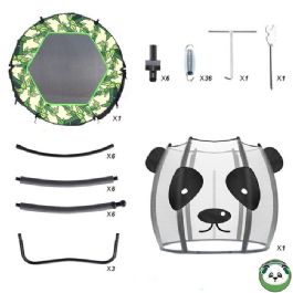 טרמפולינה 55 אינץ' 303015 עם רשת פנדה JUMPANDA