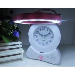 שעון מעורר שולחני משולב במנורת לילה/קריאה 902017 מבית CITYSPORT