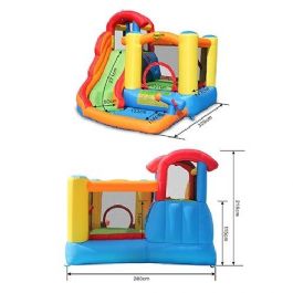 פארק מים משולב יבש רטוב עם מגלשה בסיבוב 9571 מבית HAPPY HOP