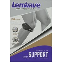 מגן ברך תומך לפיקת הברך עם רצועות תמיכה 668096 LENWAVE