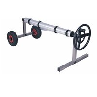 גלגלת טלקסופית לכיסוי בריכה מתאם לבריכות ברוחב עד 8.1 מ`