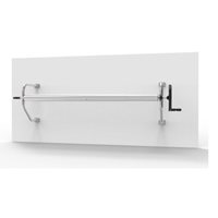 גלגלת נירוסטה לבריכה להתקנה על קיר 30 מ"ר מוסטנג