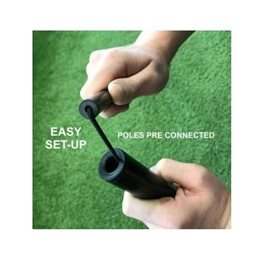 שער כדורגל ELITE מקצועי 363741 בגודל 5/2 מטר QUICKPLAY