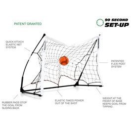 שער כדורגל ELITE מקצועי 363742 בגודל 2/1 מטר QUICKPLAY