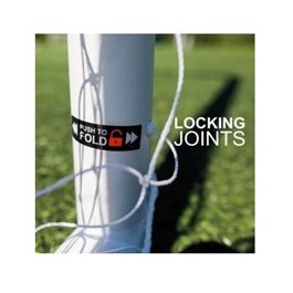 שער כדורגל בגודל 3.6/1.8 מטר 313047 סדרה Q-FOLD PVC מבית QUICKPLAY