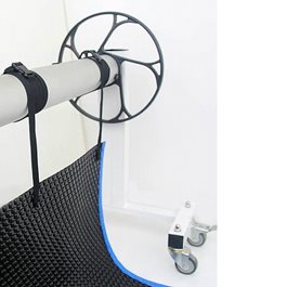 גלגלת אלומיניום לכיסוי סולארי 730701 מיועדת לבריכות ציבוריות - עד אורך 25 מ'