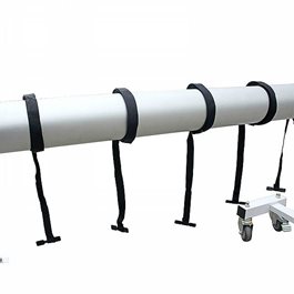 גלגלת אלומיניום לכיסוי סולארי 730701 מיועדת לבריכות ציבוריות - עד אורך 25 מ'