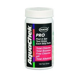 ערכת בדיקה 389210 AQUA CHEK PRO לבריכה (100 יח') אקווה צק