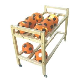 עגלה להנחת כדורים מאורכת כפולה 100183 מבית CITYSPORT