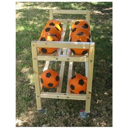 עגלה להנחת כדורים מאורכת כפולה 100183 מבית CITYSPORT