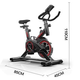 אופני ספינינג כולל צג דיגיטלי וכסא מתכוונן משקל מתאמן עד 120 ק"ג 100332 מבית CITYSPORT