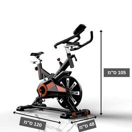 אופני ספינינג מקצועיים 100337 גלגל תנופה 16 ק"ג מבית CITYSPORT