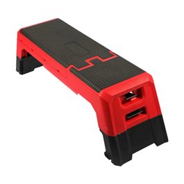 מדרגת אירובית מקצועית 100401 משולבת עם ספת כושר מבית CITYSPORT