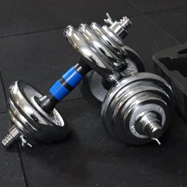 סט משקולות במזוודה 100437 במשקל 20 ק"ג מבית CITYSPORT