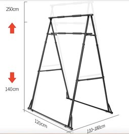 מתקן מתח רב תכליתי עמיד וחזק במיוחד מבית CITYSPORT 89806