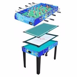 שולחן משולב 4 משחקים (הוקי / ביליארד / טניס / כדורגל) בגודל 4 פיט 5932 מבית CITYSPORT