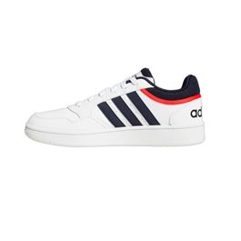 נעלי אופנה/סניקרס לגברים 100979 ADIDAS SCARPE HOOPS 3.0 בצבע לבן/כחול