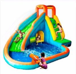 מתקן מים מתנפח 9117 הכולל תותח מים מבית HAPPY HOP